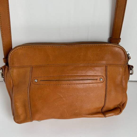 B. Makowsky  shoulder bag/crossbody bag in cognac - Picture 3 of 15